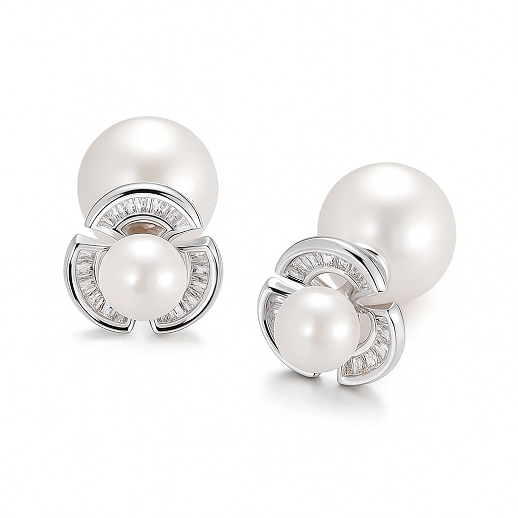 Brinco pérola My Date Feminino Delicado