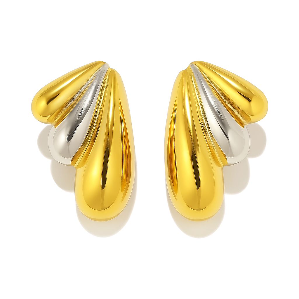 Brinco Trio Gota Feminino anteporal