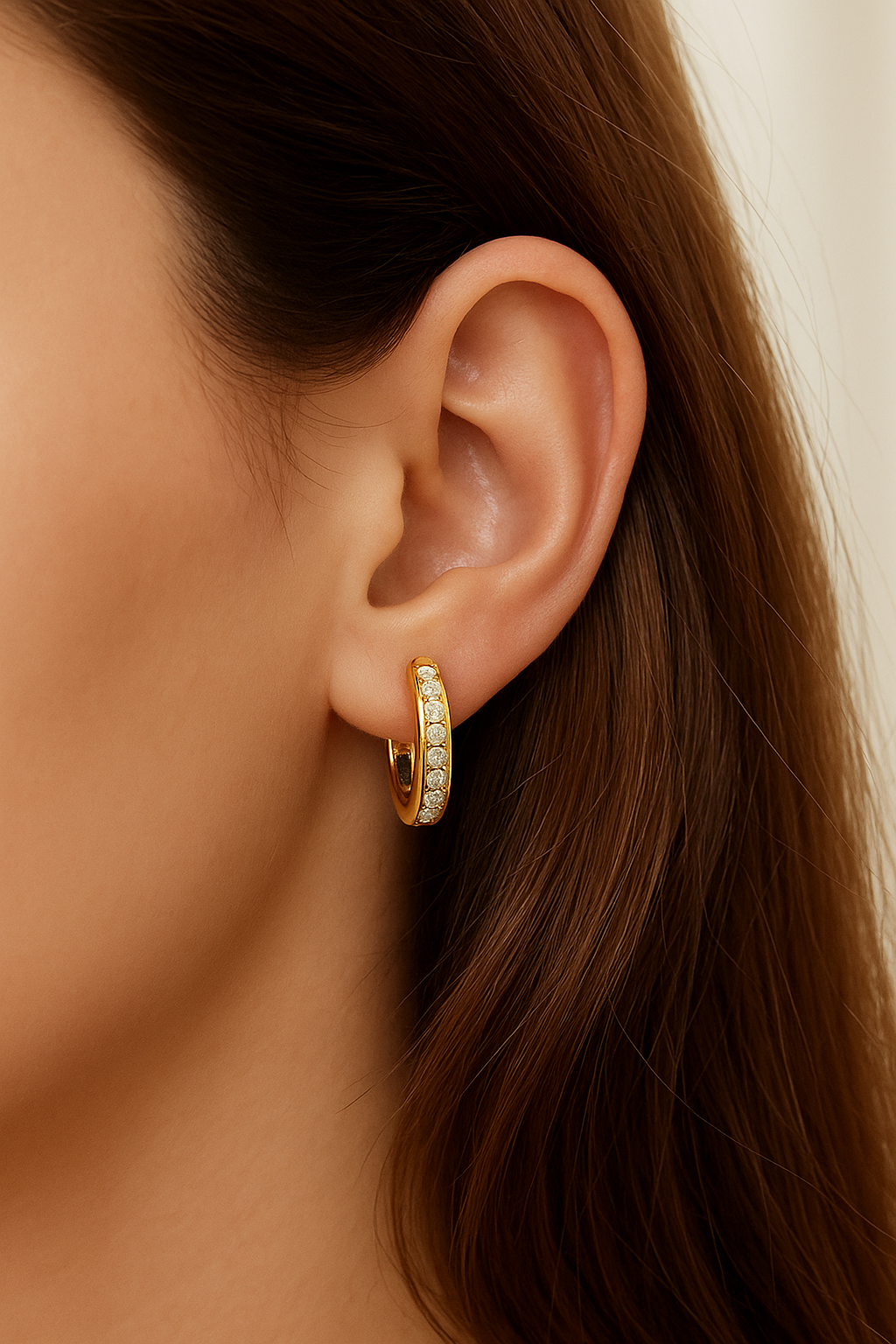 6 Pares de Argolas  Feminina Kit Elegance Day by Day