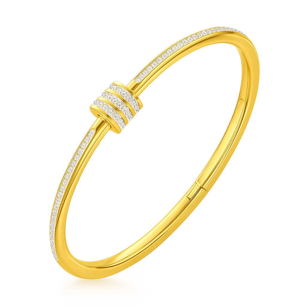 Bracelete Glamour Eterno de Zircônia