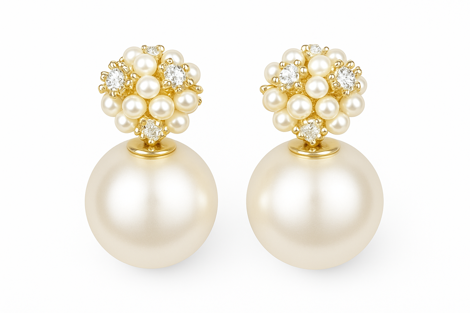 Brinco Feminino pérola do amor