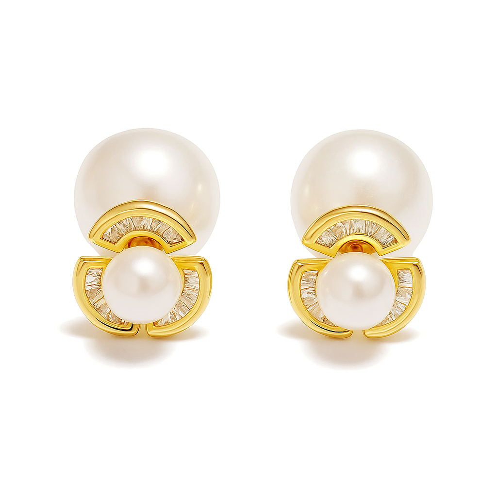 Brinco pérola My Date Feminino Delicado