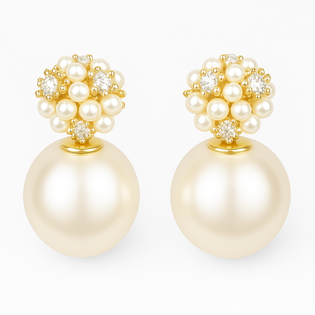 Brinco Pérola Do amor