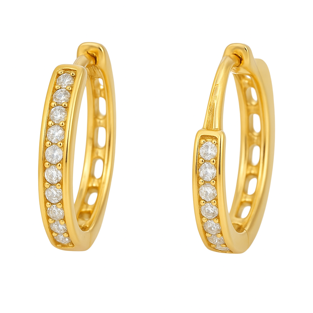 6 Pares de Argolas  Feminina Kit Elegance Day by Day